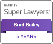 Super Lawyers Brad Bailey 5 Years