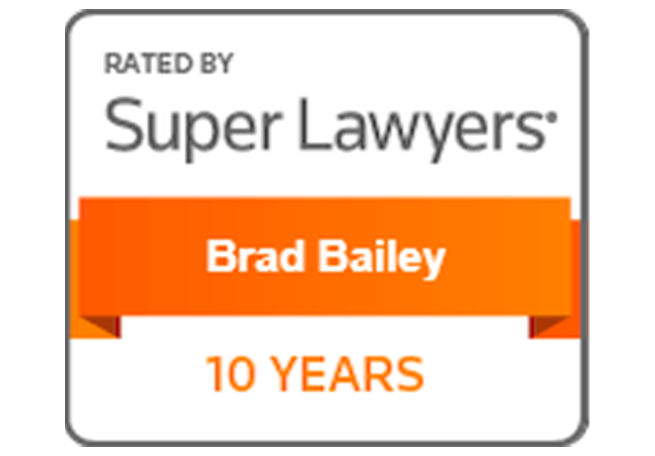 Super Laywers 10 Year - Brad Bailey