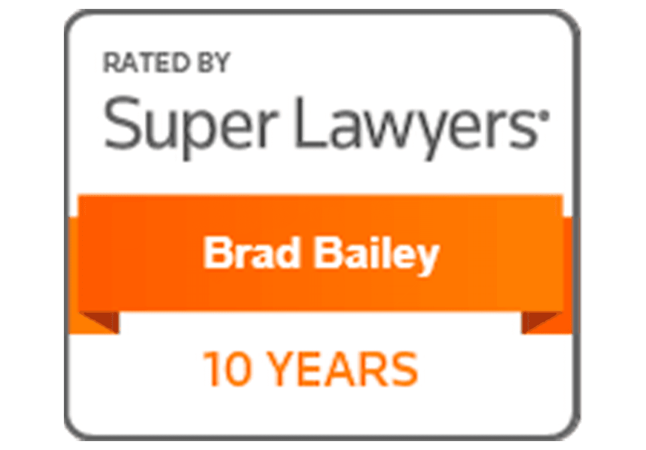 Super Laywers 10 Year - Brad Bailey